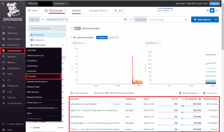 Datadogのライブプロセス(Live Process)を使った監視設定手順纏め | Li-akb-branch-office